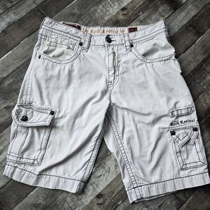 Men's Gray Cargo Shorts